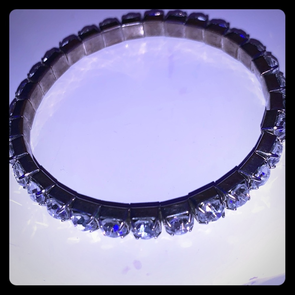 Diamond bracelet.
